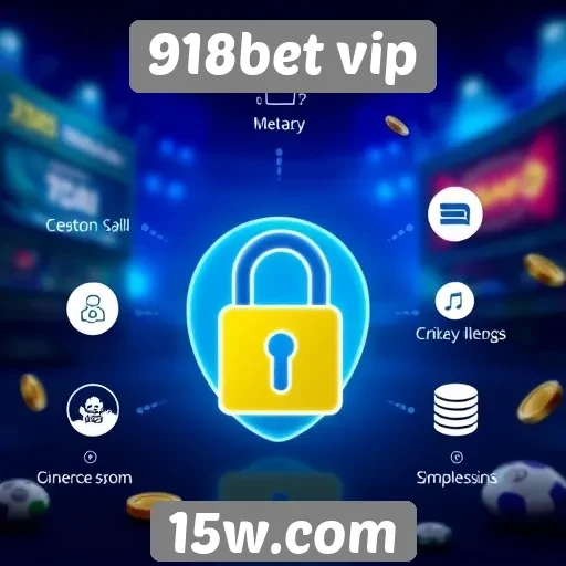 Recursos de segurança no site 918bet vip
